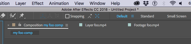 Tabbed viewer panels